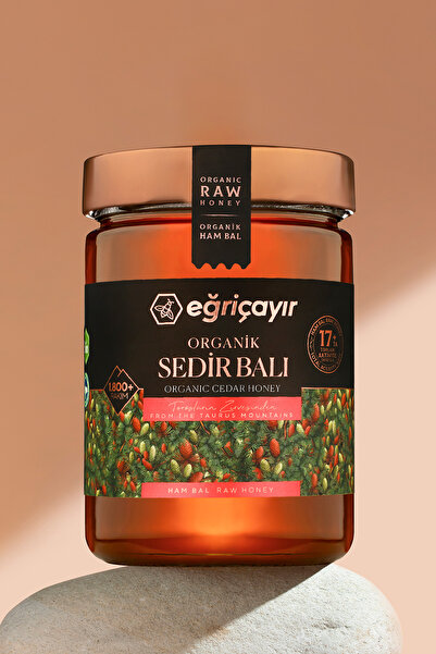 Eğriçayır Organik Sedir Balı Ta17+ 850 Gr