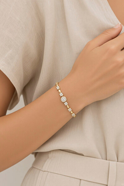 XUPING JEWELRY STİL İNCİSİ/XUPING JEWELRY PAPATYA ZİRKON TAŞLI BİLEKLİK