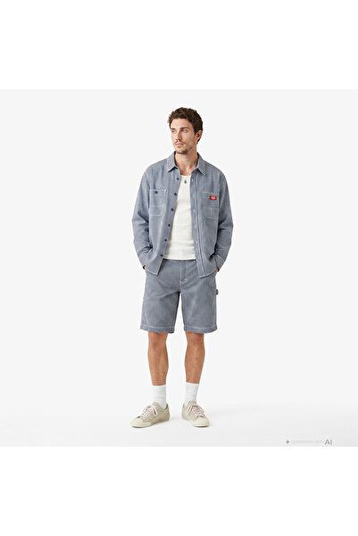 Dickies 11 Inch Hickory Carpenter Erkek Mavi Şort