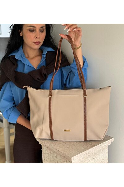 lalettobags Kadın Reyhan Model Shopper El ve Omuz Çantası