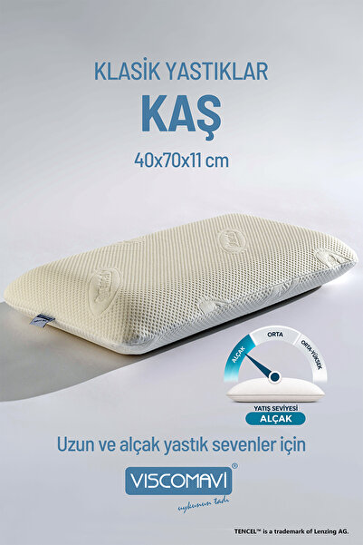 viscomavi Kaş Long Classic Visco Pillow