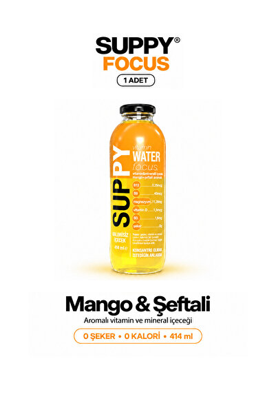 suppy Vitamin Water Focus 414 ml
