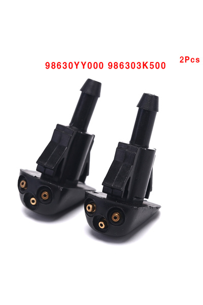 Choice 2 Pcs Windshield Wiper Washer Spray Nozzle For Hyundai Kia 98630YY000 ...