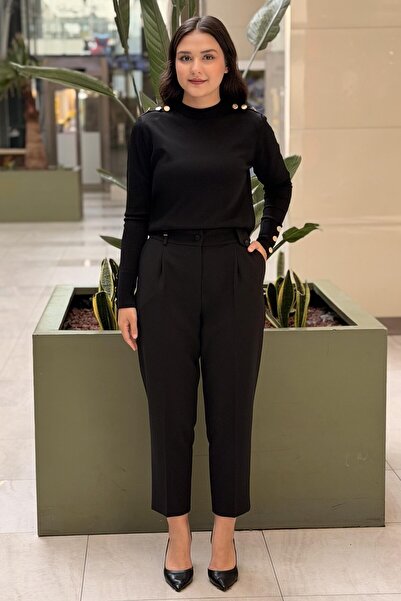 sentez giyim Sentez Matrix Apoletli Trousers