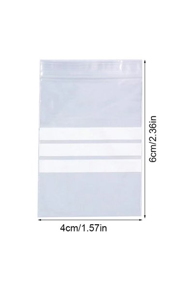 choice2 4x6cm 100pcs/lot Diamond Painting Glued Stone Sealing Bag Clear Plast...