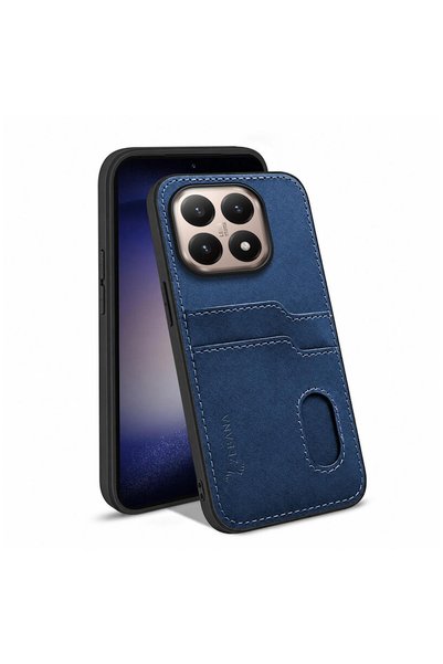 Zebana Xiaomi Mi 15t Compatible Case with Card Holder Luxury Leather Case Nav...