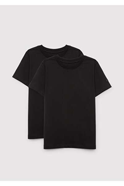 Mavi 2-Pack Black T-Shirts Regular Fit / Normal Cut 6610347-900