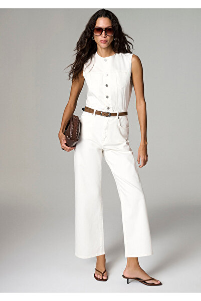 Mavi Iconic Ecru Jean Jumpsuit 1018467-A1473