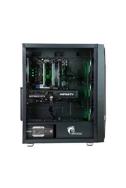 Green GRIFFIN G3 PLUS | RTX 5060 | Intel i5-14400F | 16 GB DDR5 Ram | 512GB SSD | Hava Soğutucu | Oy