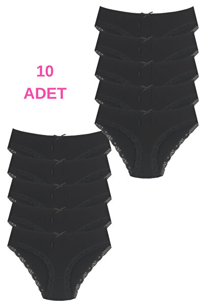 Newlilla 1009 Bato Paça Lace 10-Piece Women's Panties Pack