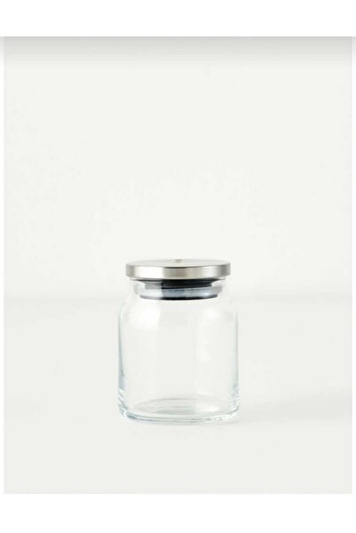 ÖZ HOME Vacuum Metal Lid Storage/Organization Jar 635 ml