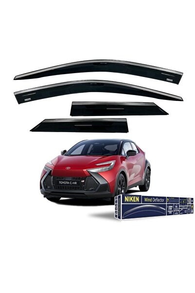 Niken Toyota chr cam rüzgarlığı kromlu 2024+