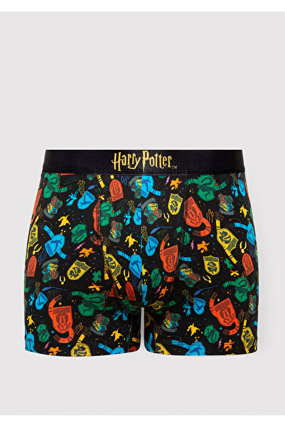 Mavi Harry Potter Printed Black Boxer 0912218-900