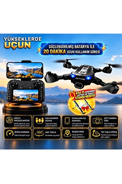 ROSE TEKNOLOJİ Ekran Kumandalı Tek Tuşla Geri Gelme Özellikli Çift Bataryalı ...