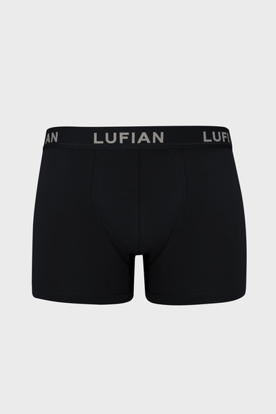 Lufian Danny Erkek Pamuklu Boxer Siyah
