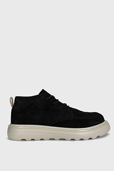 Lufian William Men's Suede Boots Black
