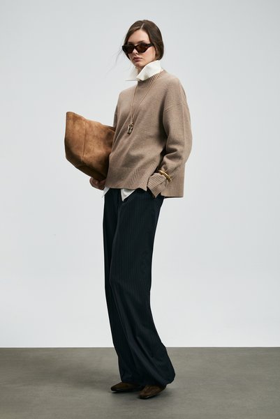 Lufian Pamela Women's Sweater Mink