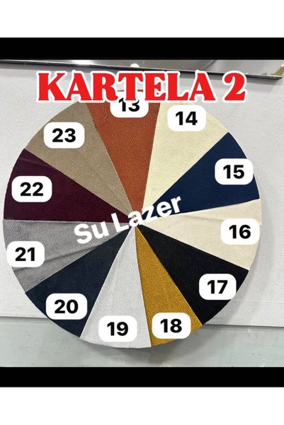 EHA LAZER Special Design Flower Patterned Supla (6 Pcs)