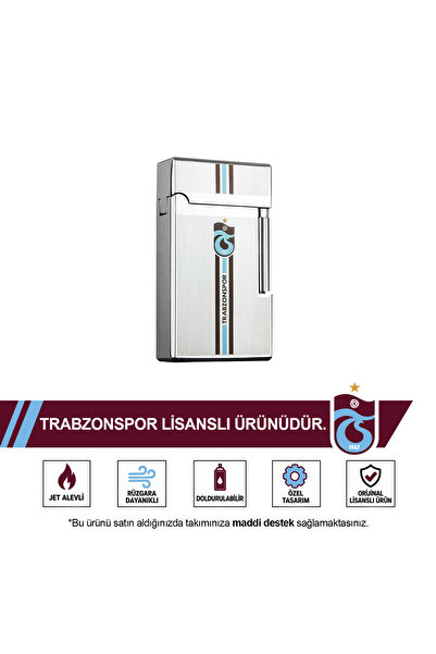 Trabzonspor Lisanslı Premium Çakmak DP-04 26U26U007