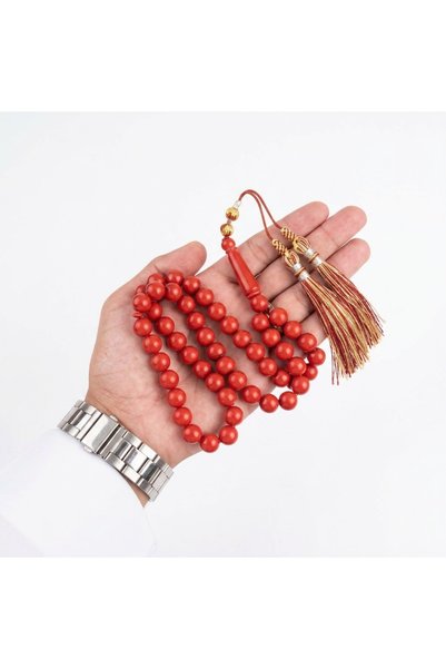 Oseer سبحة بكلايت عنابي .. كركوشه