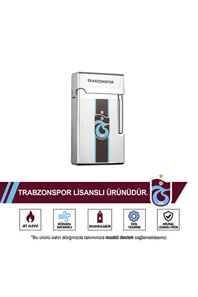 Trabzonspor Lisanslı Premium Çakmak DP-02 26U26U005