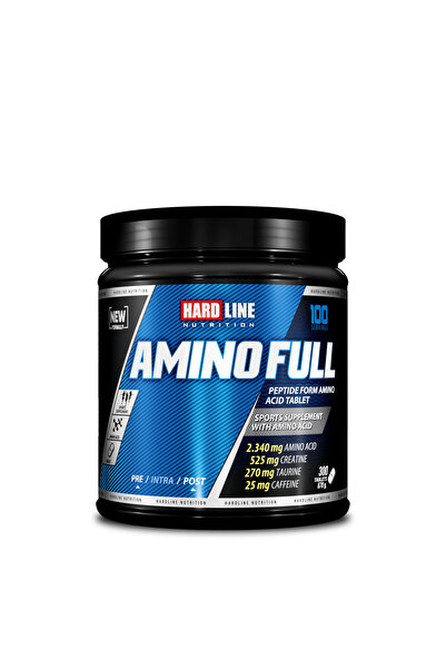 Hardline Amino Full 300 Tablet Aminoasit 100 Servis