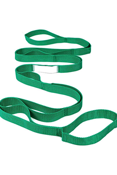 Choice1 green Stretch Out Strap with Exercise Book, USA Made Top Choice Stret...