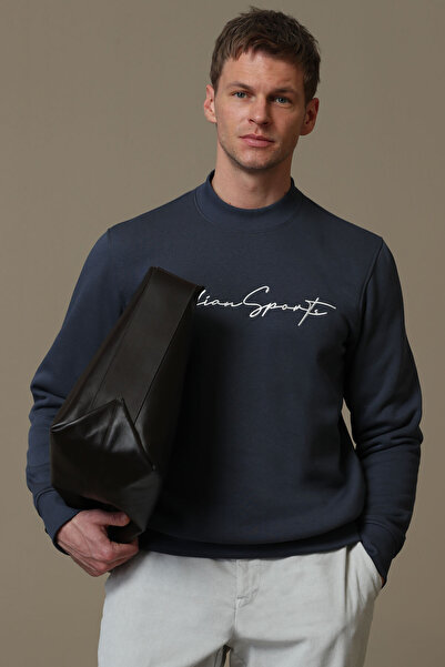 Lufian Lowe Erkek Sweatshirt Antrasit