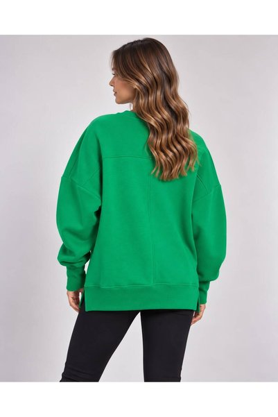 Rouge basıc Raised Three Thread Segmented Sweat