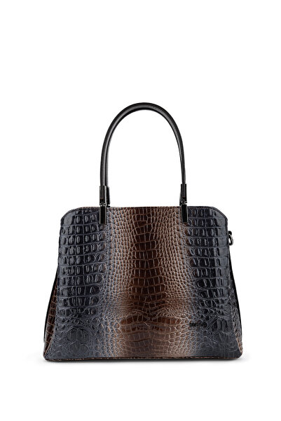 Tamer Tanca Women's Leather Handbag Bag 898 2938 Bn Bag Sk22/23