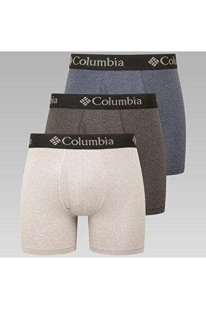 Columbia Stretch Solid 3'lü Erkek Boxer