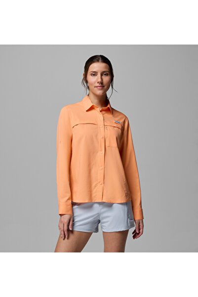 Columbia PFG Castback Woven Kadın Uzun Kollu Gömlek