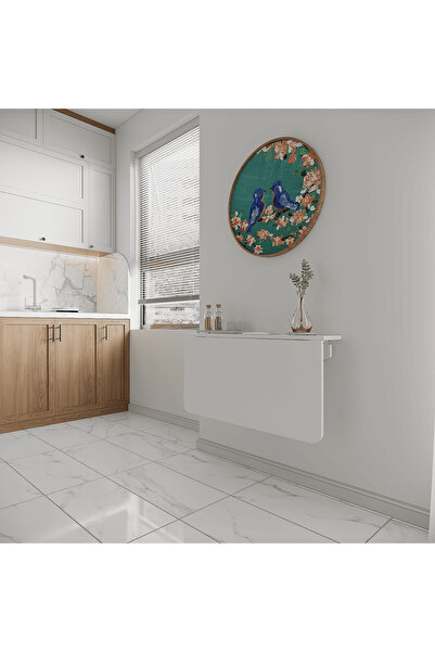 Ankara Orman Ürünleri 90x60 Cm Oval Köşeli Açılır Kapanır Duvara Monte Raf Ma...