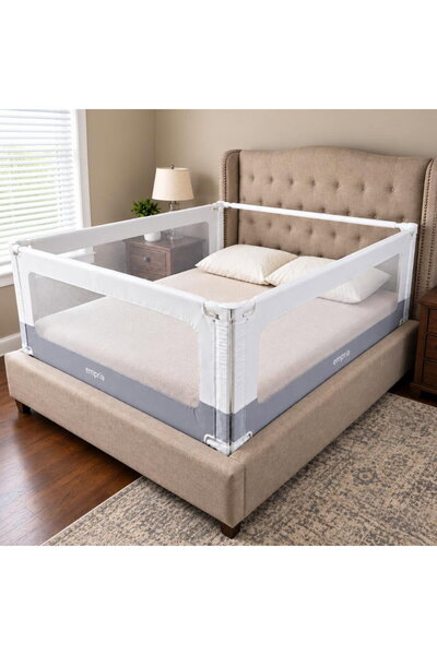 Empria PACHET SELECT: 3 Bariere protectie pat copii, SELECT, 160x200 cm + bar...