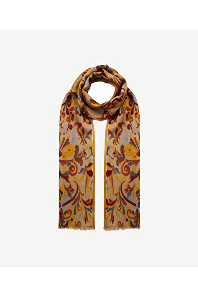 Yargıcı Patterned Wool Shawl