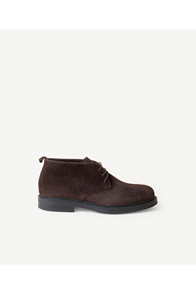 Yargıcı Suede Lace up Boots