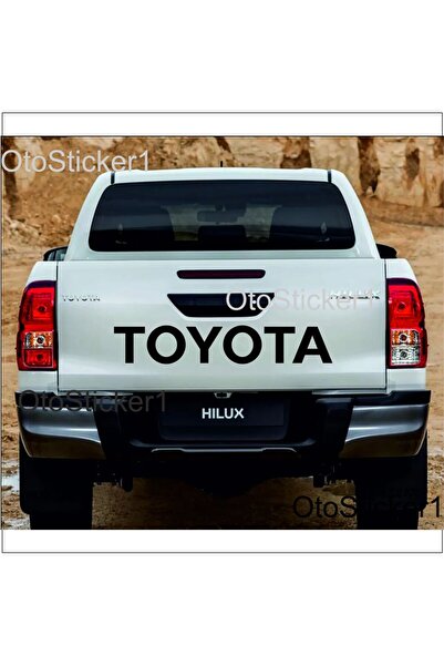 Oto Sticker غطاء صندوق السيارة الخلفي من تويوتا مقاس 95 سم لون أسود