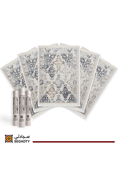 Segadty Bohemian Prayer Rug Pack, 5Pcs, Light and Soft with Modern and Herita...