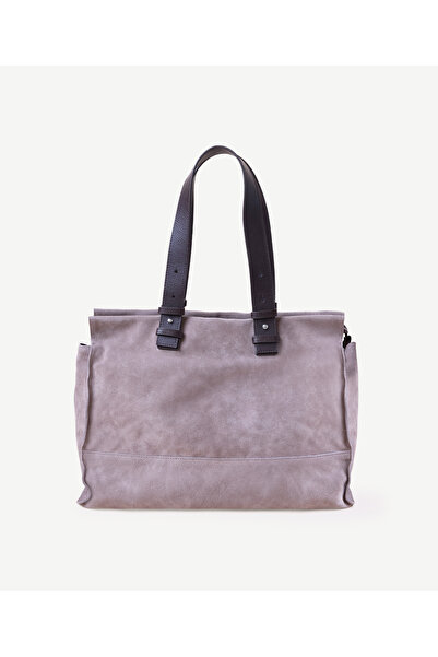 Yargıcı Suede Large Shoulder Bag