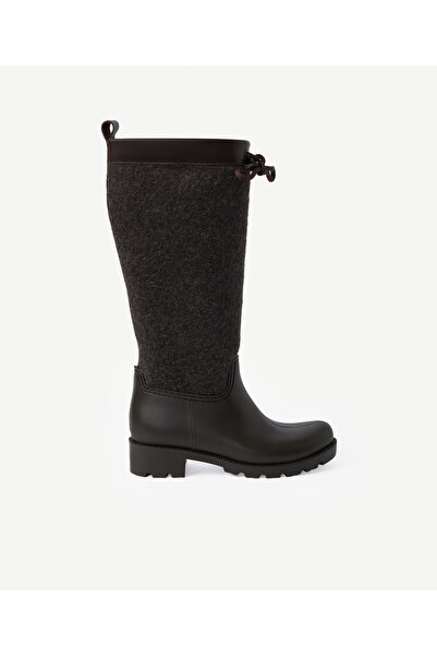 Yargıcı Felt Surface Rain Boots