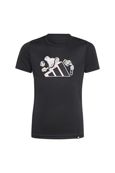 adidas Children's Casual Sports T-Shirts - Printed Jg Animal t 2 Jv5202