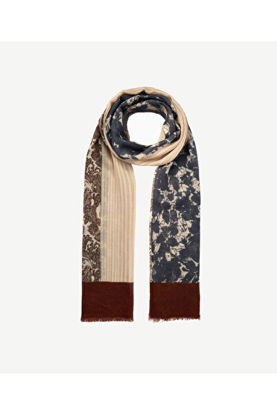 Yargıcı Mixed Patterned Wool Shawl