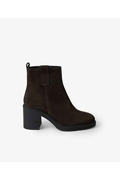 Yargıcı Suede Heeled Boots