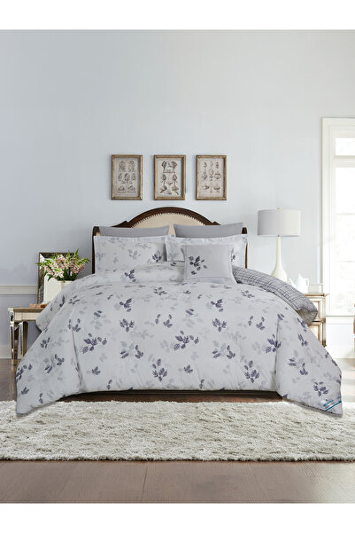 Donetella 7-Pcs King Comforter Set 260×240 cm | Reversible Design | Soft Brus...