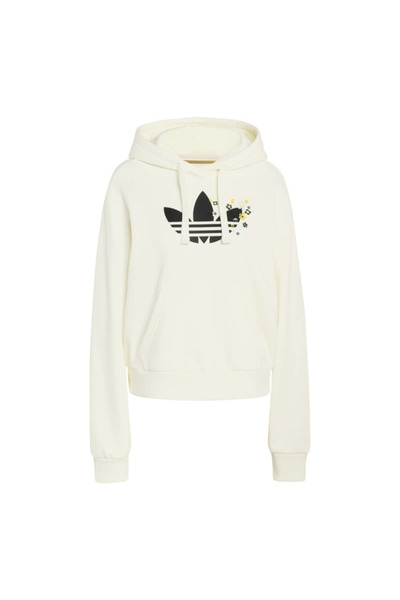 adidas Kadın Sweatshirts Günlük Spor Kapşonlu Sweat KC9172 ESS FT HD OS