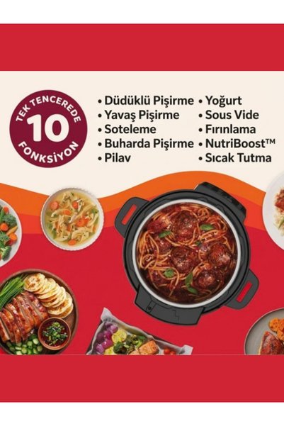 Instant Pot Pro WiFi (5,7 L) Çok Amaçlı Pişirici Elektrikli Düdüklü Tencere