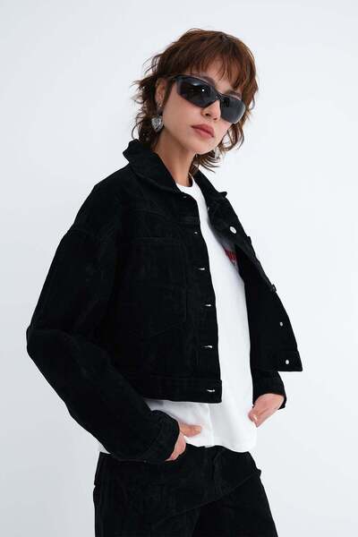 Addax Denim Jacket with Pockets C5038-1
