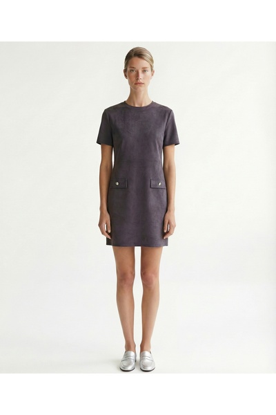 Yargıcı Straight Crew Neck Short Sleeve Dress