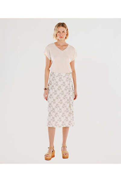 Yargıcı Long Skirt with Side Tie