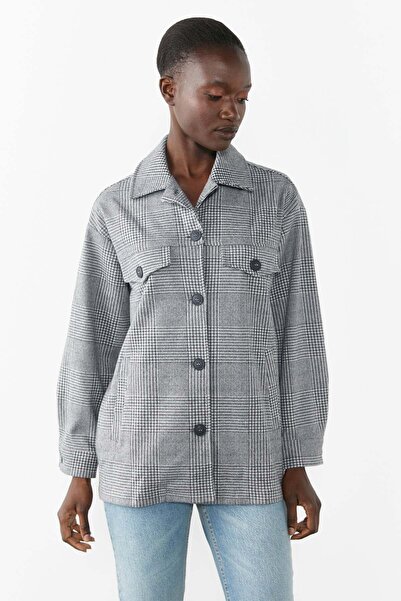 PAULMARK Women's Plaid Pattern Pocket Shirt